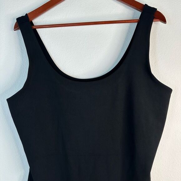 Express High Compression Body Contour Bodysuit Womens XL Black Sleeveless NWT - Picture 3 of 7
